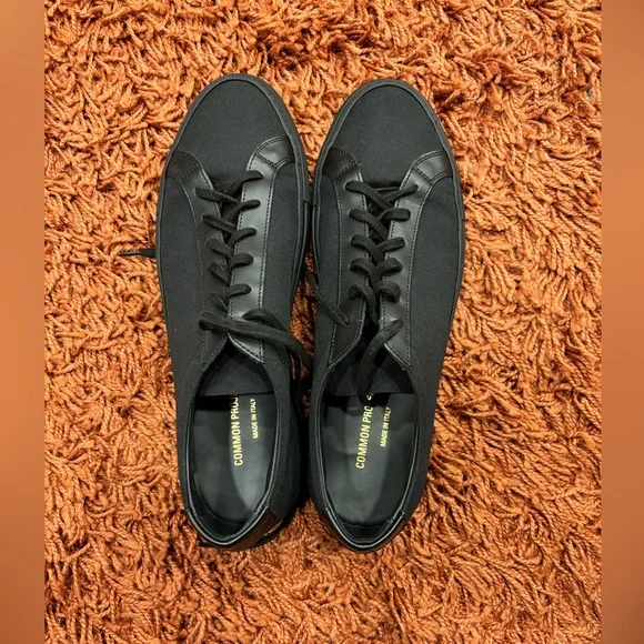Common Projects Achilles Low “Black” - Picture 2 of 5